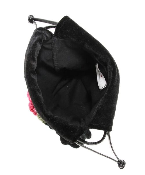 merry jenny（メリージェニー）の「gardenクロシェポシェット（ハンドバッグ・レディース・アイボリー/ブラック・FREE）」の13枚目の写真