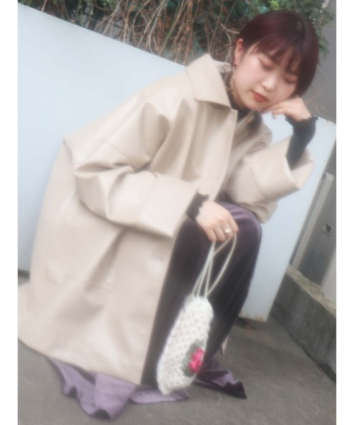 merry jenny（メリージェニー）の「gardenクロシェポシェット（ハンドバッグ・レディース・アイボリー/ブラック・FREE）」の21枚目の写真