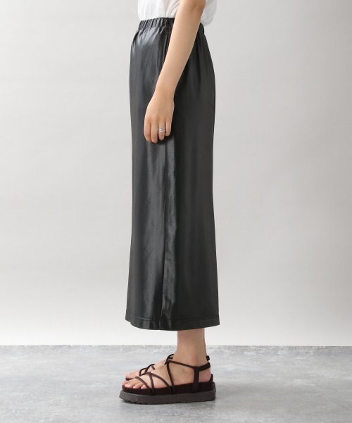 RAGEBLUE（レイジブルー）の「レザーライクIラインスカート/214778（スカート・レディース・ブラック・FREE）」の10枚目の写真