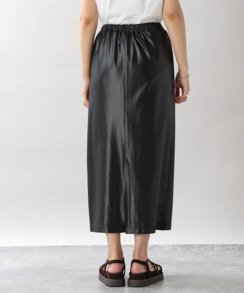 RAGEBLUE（レイジブルー）の「レザーライクIラインスカート/214778（スカート・レディース・ブラック・FREE）」の13枚目の写真