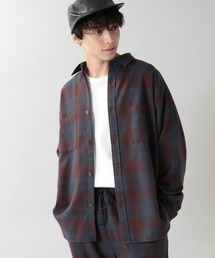 RAGEBLUE | ＜セットアップ着用可能＞ネルチェックシャツ/203105(シャツ/ブラウス)