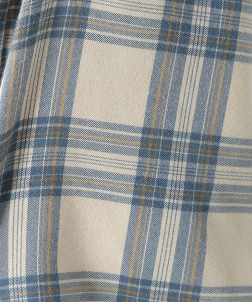 RAGEBLUE（レイジブルー）の「＜セットアップ着用可能＞ネルチェックシャツ/203105（シャツ/ブラウス・メンズ・ホワイト/グレー/ブラウン/ベージュ/パープル/グリーン系その他/その他28・SMALL/MEDIUM/LARGE）」の15枚目の写真