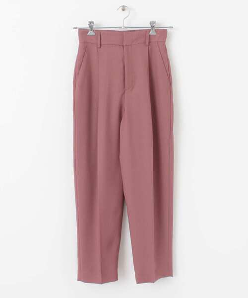 URBAN RESEARCH ROSSO（アーバンリサーチロッソ）の「カラーセンタープレスパンツ（その他パンツ・レディース・チャコールグレー/グリーン系その他/ピンク系その他・38/36）」の22枚目の写真