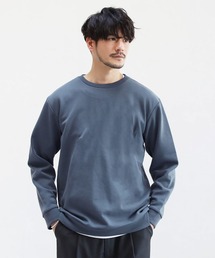 TCダンボールストレッチクルーネックプルオーバー