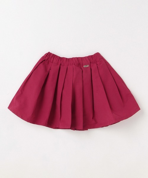 petit main（プティマイン）の「グログランスカート（スカート・キッズ・ベージュ/レッド/ネイビー・90cm/100cm/110cm/120cm/130cm/80ｃｍ）」の3枚目の写真