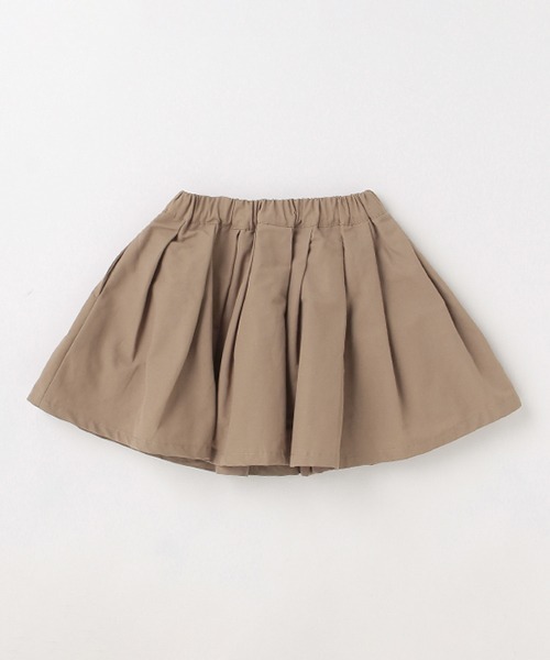 petit main（プティマイン）の「グログランスカート（スカート・キッズ・ベージュ/レッド/ネイビー・90cm/100cm/110cm/120cm/130cm/80ｃｍ）」の5枚目の写真