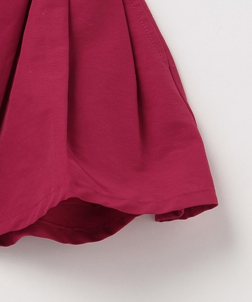 petit main（プティマイン）の「グログランスカート（スカート・キッズ・ベージュ/レッド/ネイビー・90cm/100cm/110cm/120cm/130cm/80ｃｍ）」の9枚目の写真