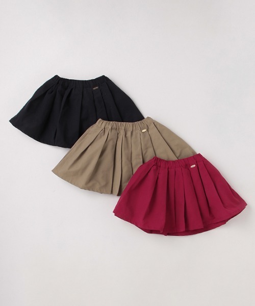 petit main（プティマイン）の「グログランスカート（スカート・キッズ・ベージュ/レッド/ネイビー・90cm/100cm/110cm/120cm/130cm/80ｃｍ）」の13枚目の写真