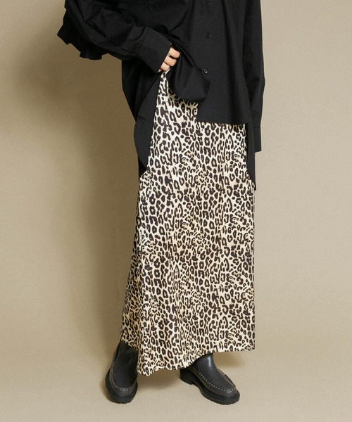 KBF（ケイビーエフ）の「Aラインロングスカート（スカート・レディース・ブラウン/グリーン/ベージュ系その他・ONE）」の7枚目の写真