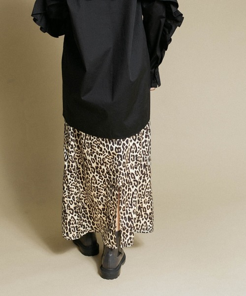 KBF（ケイビーエフ）の「Aラインロングスカート（スカート・レディース・ブラウン/グリーン/ベージュ系その他・ONE）」の22枚目の写真