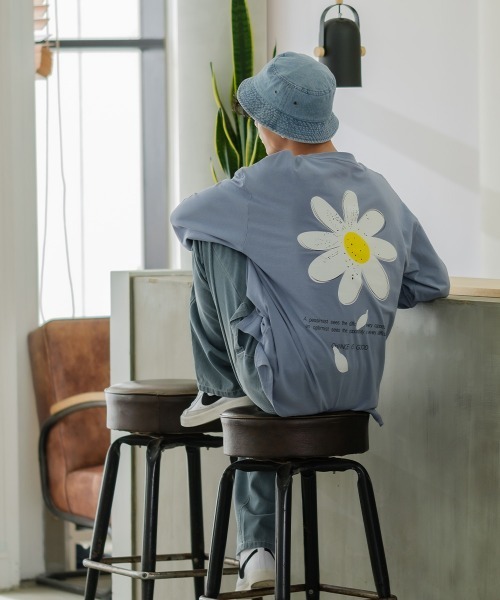 improves(インプローブス)の「バルーンシルエット イージー ペインターパンツ(デニムパンツ・メンズ・オフホワイト/ブルー系その他/ワンウォッシュ/サックスブルー・MEDIUM/LARGE)」の16枚目の写真