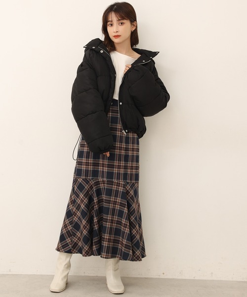 one after another NICE CLAUP（ワンアフターアナザーナイスクラップ）の「バックレースアップテレコトップス（Tシャツ/カットソー・レディース・ブラック/ベージュ/ピンク/アイボリー・FREE）」の22枚目の写真