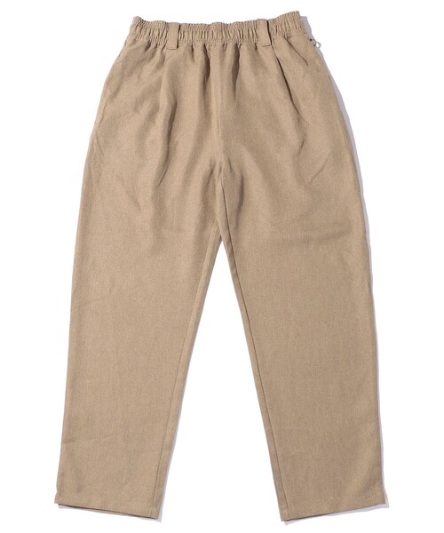 FREAK'S STORE（フリークスストア）の「【ワッペン付属】タックテーパード イージーパンツ/コーデュロイ/チノ（チノパンツ・メンズ・レオパード/その他15/ゴールド/ライトグレー/インディゴブルー/その他9/オフホワイト/ナチュラル/ネイビー/ブラウン/ダークブラウン/オリーブ/チャコールグレー/キャメル/ブラック/ベージュ/グレー・SMALL/MEDIUM/LARGE）」の9枚目の写真