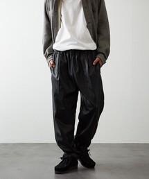 FREAK'S STORE | 【ワッペン付属】タックテーパード イージーパンツ/コーデュロイ/チノ(チノパンツ)