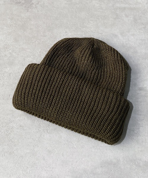 ROTHCO(ロスコ)の「ROTHCO(ロスコ) / 2WAY アクリニットキャップ Acrylic Watch Cap(ニットキャップ/ビーニー・メンズ・ブラック/ネイビー/オリーブ/カーキ/ブラウン系その他・FREE)」の4枚目の写真