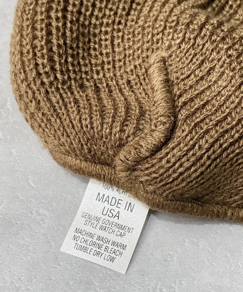 ROTHCO(ロスコ)の「ROTHCO(ロスコ) / 2WAY アクリニットキャップ Acrylic Watch Cap(ニットキャップ/ビーニー・メンズ・ブラック/ネイビー/オリーブ/カーキ/ブラウン系その他・FREE)」の14枚目の写真