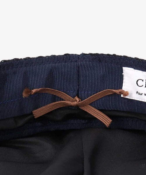 Chapeau d' O（シャポードオー）の「Chapeau d' O  Fancy Tweed Beret（ハンチング/ベレー帽・レディース・グレー/ブラック/ネイビー・M/57.5cm）」の5枚目の写真