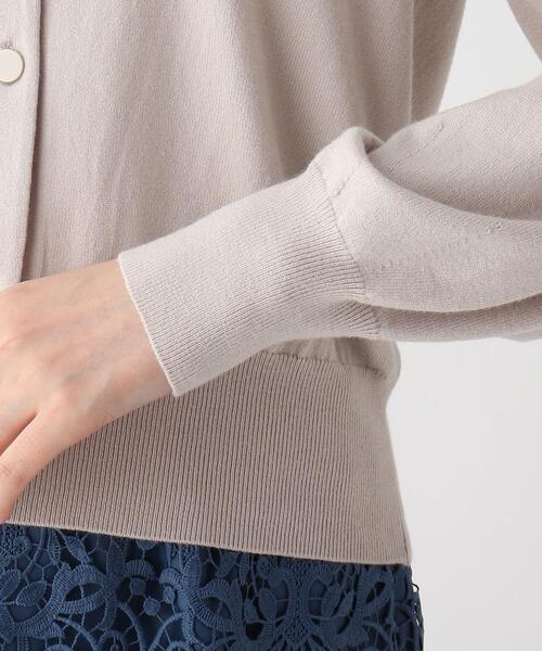 AG by aquagirl（エージーバイアクアガール）の「◆天竺クルーネックカーディガン【WEB限定サイズ】（カーディガン/ボレロ・レディース・ライトグレー/ブルー/ブラック/ブラウン系・40/38/36）」の17枚目の写真