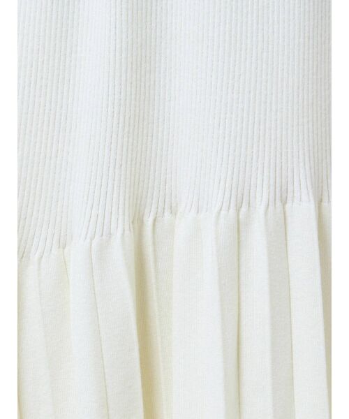 ELENDEEK（エレンディーク）の「リブ&プリーツニットスカート（スカート・レディース・ブラック/パープル/オフホワイト/ブルー・FREE）」の19枚目の写真