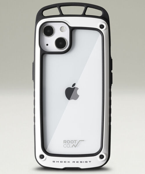 ROOT CO.（ルート）の「ROOT CO. / GRAVITY Shock Resist Case Elk. for iPhone13（スマホケース/カバー・メンズ・カーキ/ホワイト/ブラック・ONE SIZE）」の9枚目の写真