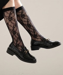 AAA+Feminine 軽量 マニッシュビットローファー