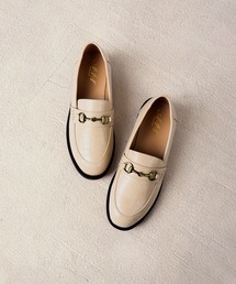 AAA+Feminine 軽量 マニッシュビットローファー