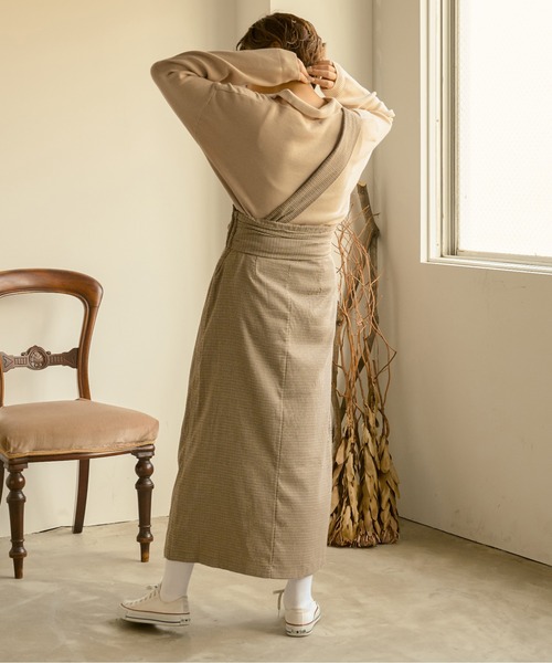 Ambre Neige（アンブルネージュ）の「ポロニット／【WEB/EC限定商品】（ニット/セーター・レディース・アイボリー/ダークブラウン・FREE）」の21枚目の写真