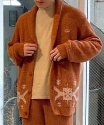 UGG | UGG@mos グラフィック インターシャ カーディガン / アグ グラフィック インターシャ カーディガン(カーディガン/ボレロ)