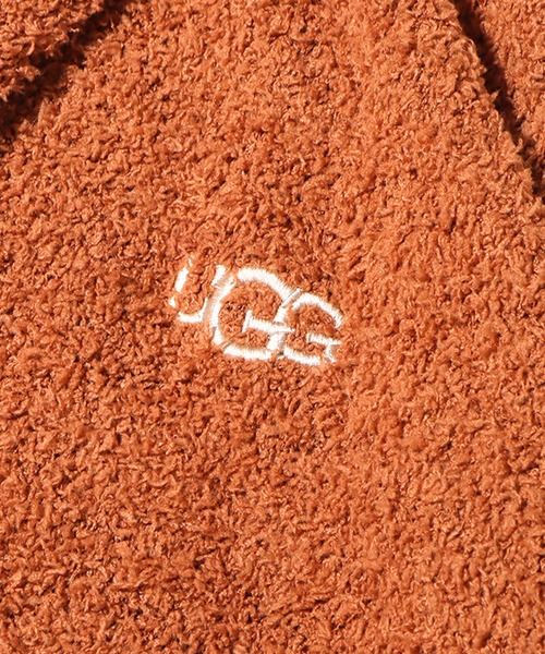 UGG(アグ)の「UGG@mos グラフィック インターシャ カーディガン / アグ グラフィック インターシャ カーディガン(カーディガン/ボレロ・レディース・ブラウン/グレー・M/L)」の8枚目の写真