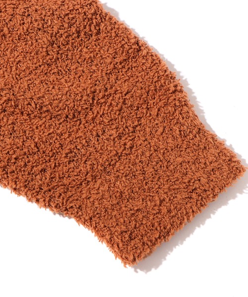 UGG(アグ)の「UGG@mos グラフィック インターシャ カーディガン / アグ グラフィック インターシャ カーディガン(カーディガン/ボレロ・レディース・ブラウン/グレー・M/L)」の9枚目の写真