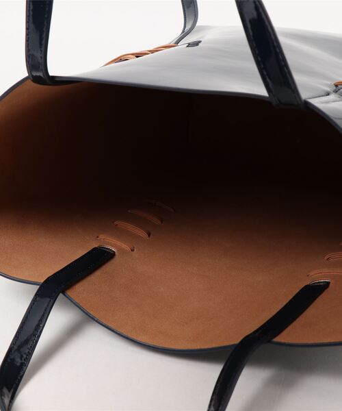 PROTCOL（プロトコル）の「PROTCOL /  PVC Bag / ピーブイシーバッグ（トートバッグ・レディース・ネイビー・FREE）」の2枚目の写真