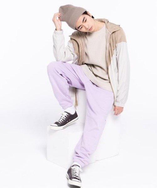 GAP(ギャップ)の「オーバーサイズ ワッフルニットtシャツ(Tシャツ/カットソー・メンズ・ベージュ/ネイビー/グレー/オレンジ/グリーン・S/M/L/XL/XS)」の18枚目の写真