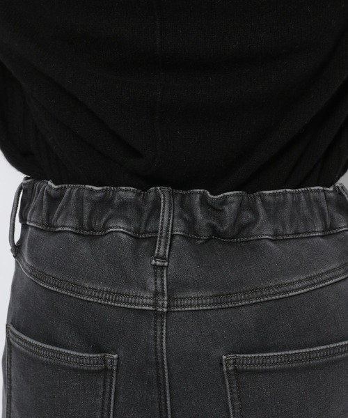 BARNYARDSTORM（バンヤードストーム）の「BARNYARDSTORM / 裏起毛デニムパンツ（デニムパンツ・レディース・オフホワイト/グレー/インディゴブルー・00/0/1/2）」の8枚目の写真