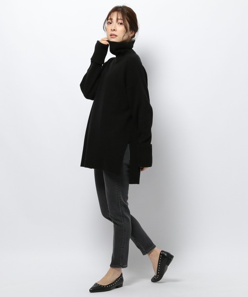 BARNYARDSTORM（バンヤードストーム）の「BARNYARDSTORM / 裏起毛デニムパンツ（デニムパンツ・レディース・オフホワイト/グレー/インディゴブルー・00/0/1/2）」の9枚目の写真