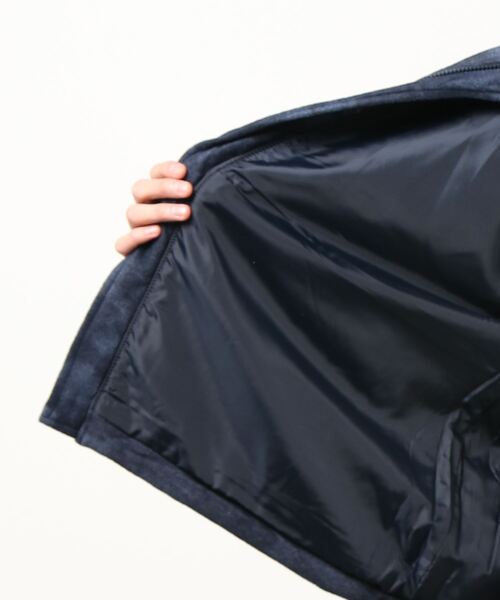 BACK NUMBER（バックナンバー）の「【BACK NUMBER】フリースジャケット（その他アウター・メンズ・ベージュ/ネイビー/オフホワイト/オリーブ/ブルー/ブラック×グレー・M/L/XL）」の9枚目の写真