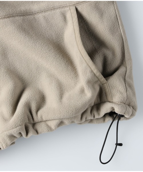 BACK NUMBER（バックナンバー）の「【BACK NUMBER】フリースジャケット（その他アウター・メンズ・ベージュ/ネイビー/オフホワイト/オリーブ/ブルー/ブラック×グレー・M/L/XL）」の15枚目の写真