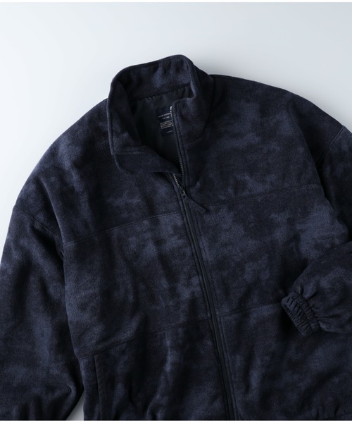 BACK NUMBER（バックナンバー）の「【BACK NUMBER】フリースジャケット（その他アウター・メンズ・ベージュ/ネイビー/オフホワイト/オリーブ/ブルー/ブラック×グレー・M/L/XL）」の11枚目の写真