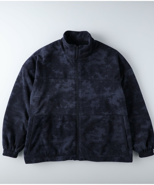 BACK NUMBER（バックナンバー）の「【BACK NUMBER】フリースジャケット（その他アウター・メンズ・ベージュ/ネイビー/オフホワイト/オリーブ/ブルー/ブラック×グレー・M/L/XL）」の19枚目の写真