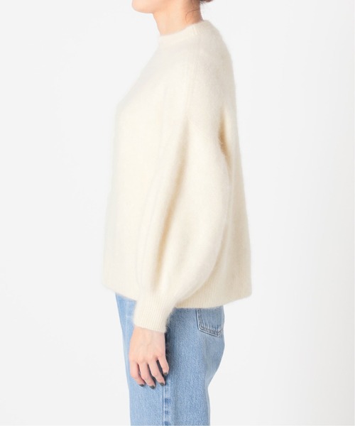 IENA LA BOUCLE（イエナラブークル）の「IENA LA BOUCLE Raccoon/Nyファーニットプルオーバー◆（ニット/セーター・レディース・ホワイト/ブラック/グレー/グリーン/ブルー・FREE）」の12枚目の写真