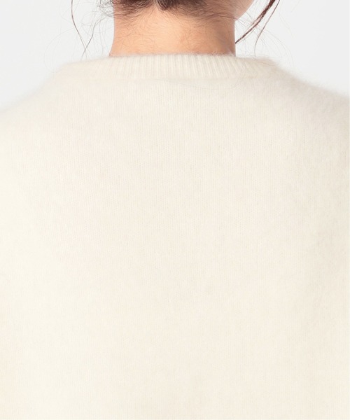 IENA LA BOUCLE（イエナラブークル）の「IENA LA BOUCLE Raccoon/Nyファーニットプルオーバー◆（ニット/セーター・レディース・ホワイト/ブラック/グレー/グリーン/ブルー・FREE）」の14枚目の写真