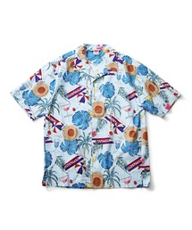 SS SHIRT/ROIAL(ロイアル)半袖総柄シャツ