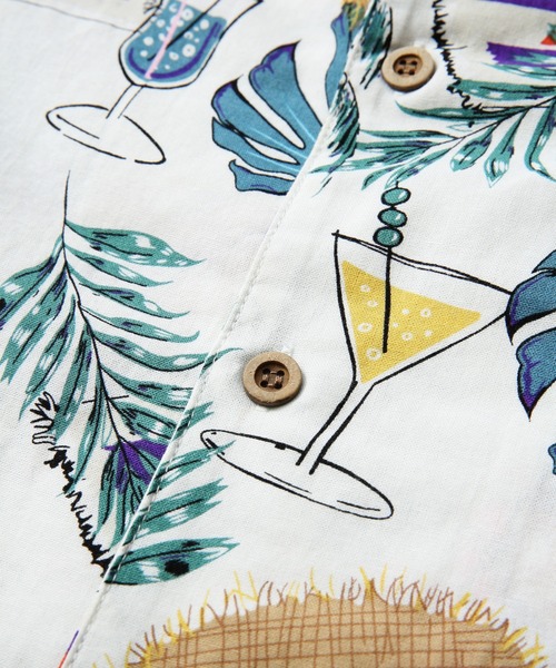roial（ロイアル）の「SS SHIRT/ROIAL(ロイアル）半袖総柄シャツ（シャツ/ブラウス・メンズ・ネイビー/ホワイト系その他/ブルー系その他/ホワイト系その他2/ブルー系その他2・MEDIUM/LARGE/X-LARGE）」の15枚目の写真