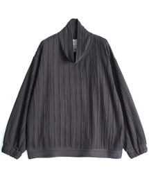 RIPPLE STRIPE HIGH-NECK L/S