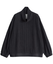 RIPPLE STRIPE HIGH-NECK L/S