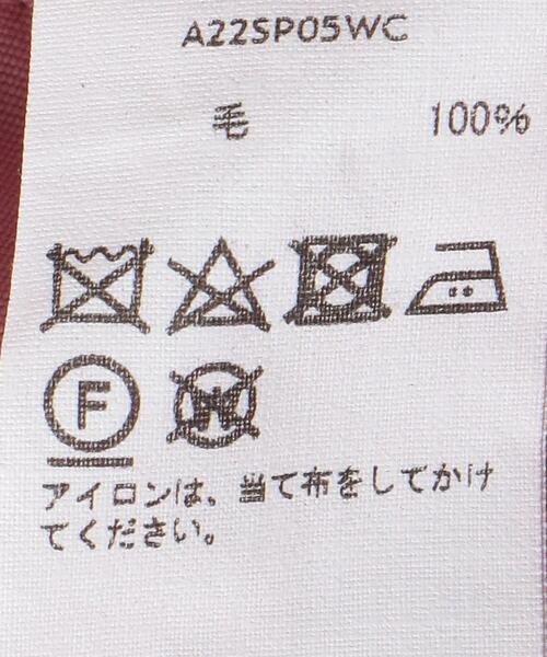 AURALEE（オーラリー）の「＜AURALEE＞キャンバス ショーツ Ψ（その他パンツ・レディース・ブラック/ピンク・1）」の11枚目の写真