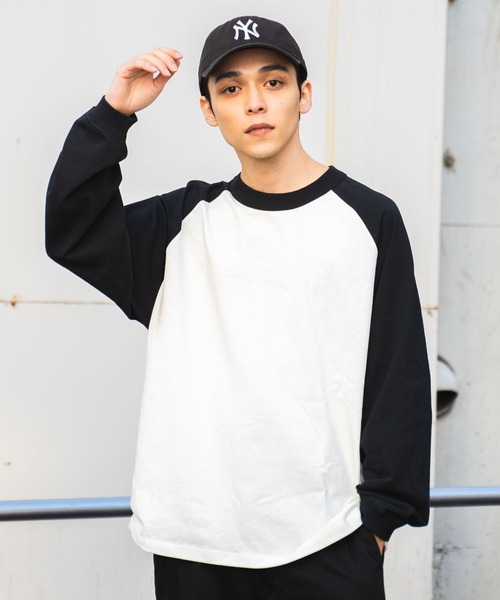 WEGO（ウィゴー）の「WEGO/ラグランBIGロンT（Tシャツ