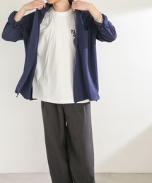 SENSE OF PLACE by URBAN RESEARCH | 【セットアップ対応】 カラールーズオープンカラーシャツ(シャツ/ブラウス)