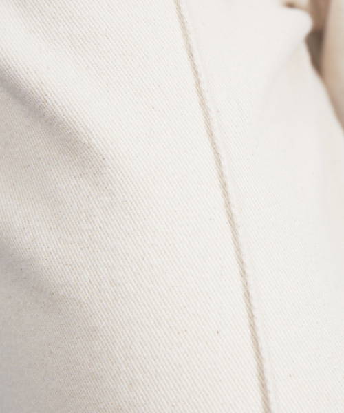 NOMINE（ノミネ）の「ピンタックデニムパンツ（デニムパンツ・レディース・ベージュ/インディゴブルー/アイボリー・X-SMALL/S/M）」の17枚目の写真