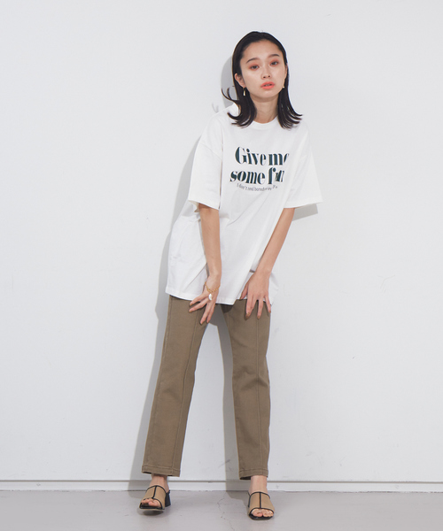 NOMINE（ノミネ）の「ピンタックデニムパンツ（デニムパンツ・レディース・ベージュ/インディゴブルー/アイボリー・X-SMALL/S/M）」の21枚目の写真