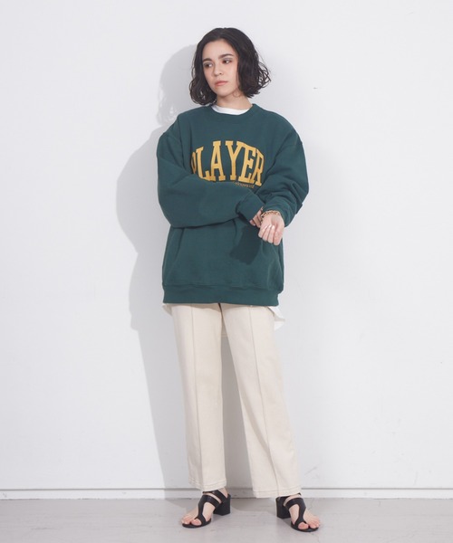 NOMINE（ノミネ）の「ピンタックデニムパンツ（デニムパンツ・レディース・ベージュ/インディゴブルー/アイボリー・X-SMALL/S/M）」の6枚目の写真